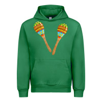 Emerald maracas fa element Urban Hoodie - FaDigitalArtStudio