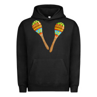 Pigment Black maracas fa element Urban Hoodie - FaDigitalArtStudio
