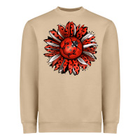 Mushroom Ladybug Sunflower Heavyweight Sweatshirt - Jasminsmagicworld