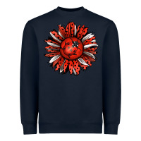 Navy Ladybug Sunflower Heavyweight Sweatshirt - Jasminsmagicworld
