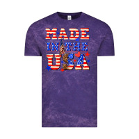 Cloud Purple made in the usa Vintage Tee - NancyCooperArtShop
