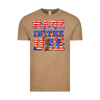 Vintage Coffee made in the usa Vintage Tee - NancyCooperArtShop