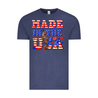 Vintage Denim made in the usa Vintage Tee - NancyCooperArtShop