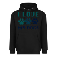 Black i love my dogs Heavyweight Hoodie - Bettercallsaul