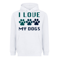 White i love my dogs Heavyweight Hoodie - Bettercallsaul