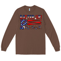 Chestnut batter up preschool Long Sleeve Tee - JahusDesignShop