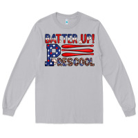 Moon Dust batter up preschool Long Sleeve Tee - JahusDesignShop