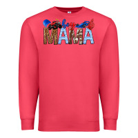 Cardinal Boy Mama Premium Sweatshirt - texasbilliewilder