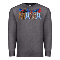 Charcoal Heather Boy Mama Premium Sweatshirt - texasbilliewilder