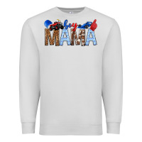 Dove Grey Boy Mama Premium Sweatshirt - texasbilliewilder