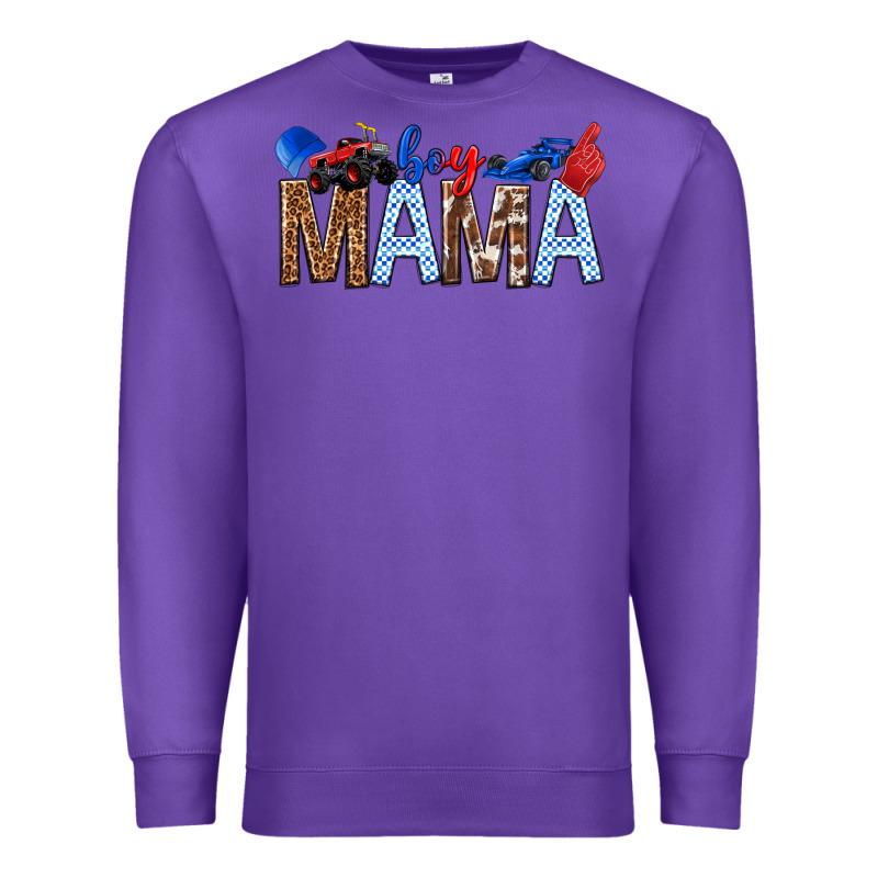 Boy Mama Premium Sweatshirt by texasbilliewilder | Teevron