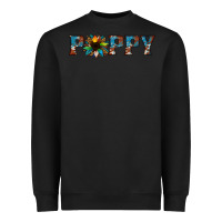Black poppy cowhide sunflower Heavyweight Sweatshirt - Jasminsmagicworld