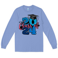 Colony Blue class of 2024 Long Sleeve Tee - MaliasSmallBusiness