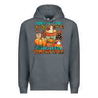 Rock Just a girl who loves pumpkin spice Premium Hoodie - NancyCooperArtShop