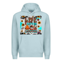 Blue Mist life is better by the campfire Premium Hoodie - JahusDesignShop