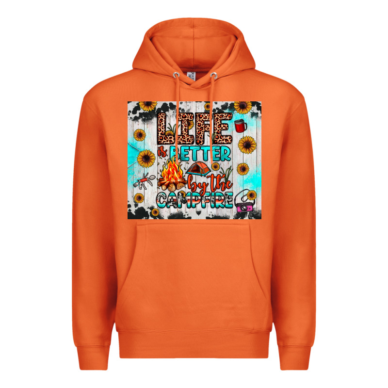 Life Is Better By The Campfire Premium Hoodie by JahusDesignShop | Teevron