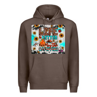 Coffee life is better by the campfire Premium Hoodie - JahusDesignShop