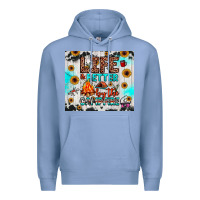 Colony Blue life is better by the campfire Premium Hoodie - JahusDesignShop