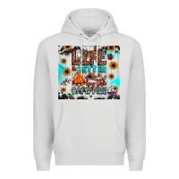 Dove Grey life is better by the campfire Premium Hoodie - JahusDesignShop