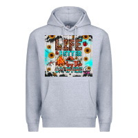 Heather Grey life is better by the campfire Premium Hoodie - JahusDesignShop
