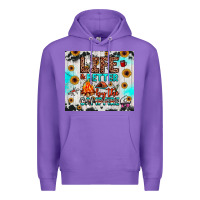 Purple life is better by the campfire Premium Hoodie - JahusDesignShop
