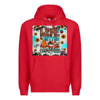 Red life is better by the campfire Premium Hoodie - JahusDesignShop