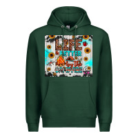 Sports Green life is better by the campfire Premium Hoodie - JahusDesignShop