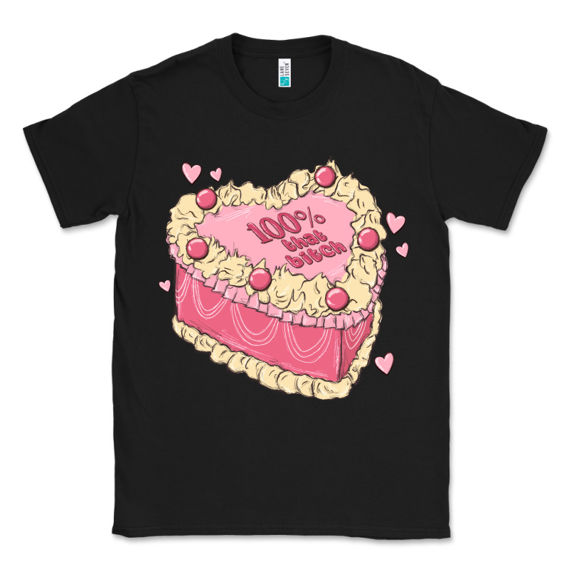 100 Percent That Bitch Classic Tee by MaliasSmallBusiness | Teevron