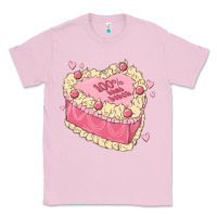 Bubblegum Pink 100 percent that bitch Classic Tee - MaliasSmallBusiness