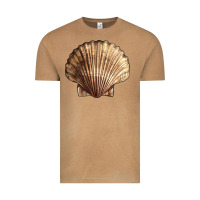 Vintage Camel Japanese Scallop Shell Vintage Tee - LillyAllenDesigns