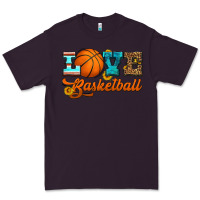Plum love basketball Premium Tee - HRA Design Shop