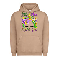 Pigment Burro little miss mardi gras unicorn  olivia Urban Hoodie - OliviaCreatesArt