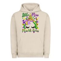 Pigment French Oak little miss mardi gras unicorn  olivia Urban Hoodie - OliviaCreatesArt