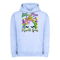 Pigment Grape Ice little miss mardi gras unicorn  olivia Urban Hoodie - OliviaCreatesArt