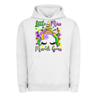 Pigment Lunar Rock little miss mardi gras unicorn  olivia Urban Hoodie - OliviaCreatesArt