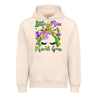 Sandshell little miss mardi gras unicorn  olivia Urban Hoodie - OliviaCreatesArt