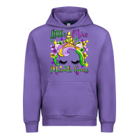 Tulip little miss mardi gras unicorn  olivia Urban Hoodie - OliviaCreatesArt