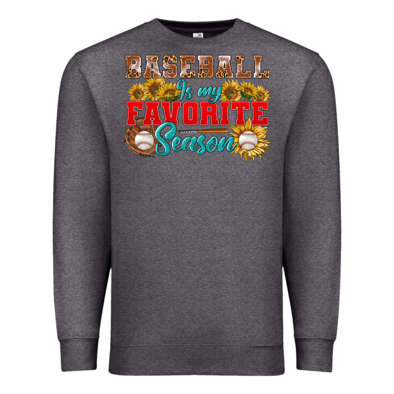Baseball Is My Favorite Season Premium Sweatshirt by NancyCooperArtShop | Teevron