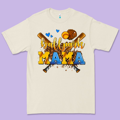 Ballpark Mama Premium Tee Designed By Adodesignshop
