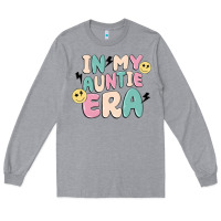 Heather Grey in my auntie era Long Sleeve Tee - MaliasSmallBusiness