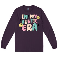 Plum in my auntie era Long Sleeve Tee - MaliasSmallBusiness
