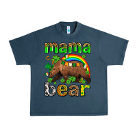 Midnight Navy st patricks mama  bear Urban Heavy Tee - AdoDesignShop
