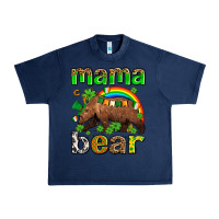Navy st patricks mama  bear Urban Heavy Tee - AdoDesignShop