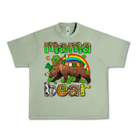Oil Green st patricks mama  bear Urban Heavy Tee - AdoDesignShop