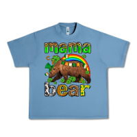 Pebble Blue st patricks mama  bear Urban Heavy Tee - AdoDesignShop