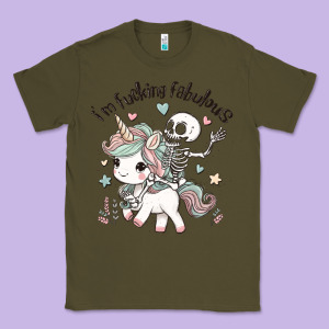I'm Fucking Fabulous Classic Tee Designed By Maliassmallbusiness