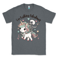 Charcoal Heather i'm fucking fabulous Classic Tee - MaliasSmallBusiness