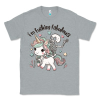 Heather Grey i'm fucking fabulous Classic Tee - MaliasSmallBusiness