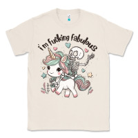 Natural i'm fucking fabulous Classic Tee - MaliasSmallBusiness