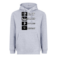 Heather Grey Tax Day Eat Sleep Do Taxes Repeat Gift Heavyweight Hoodie - Bettercallsaul